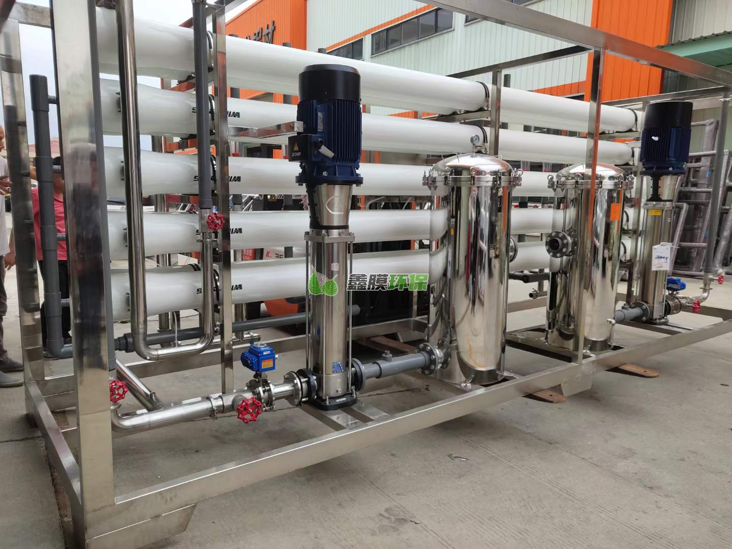 20噸反滲透設備出貨4